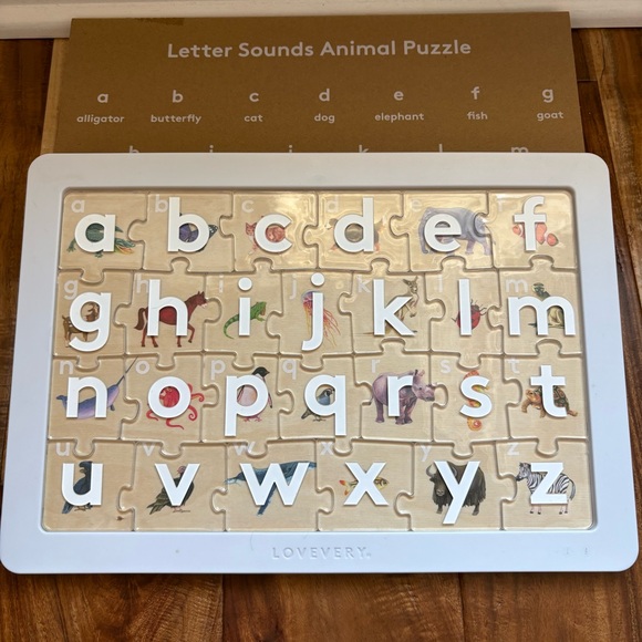 Lovevery Letter Sounds Animal Puzzle - Picture 2 of 6